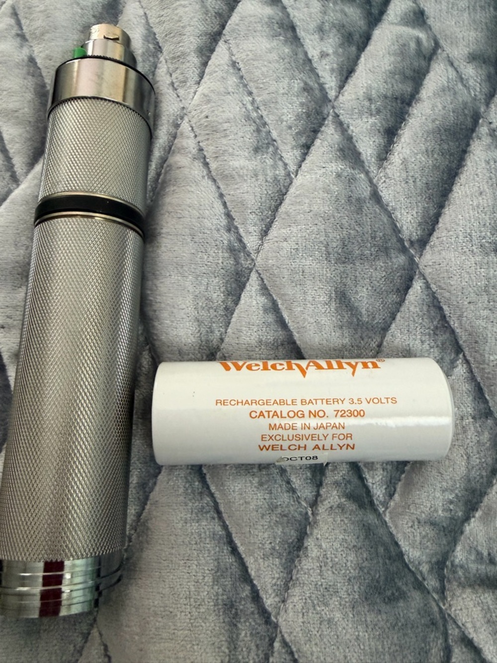 Black and Silver Otoscope Head - Diagnostic Ear Exam Tool - Picture 5 of 6